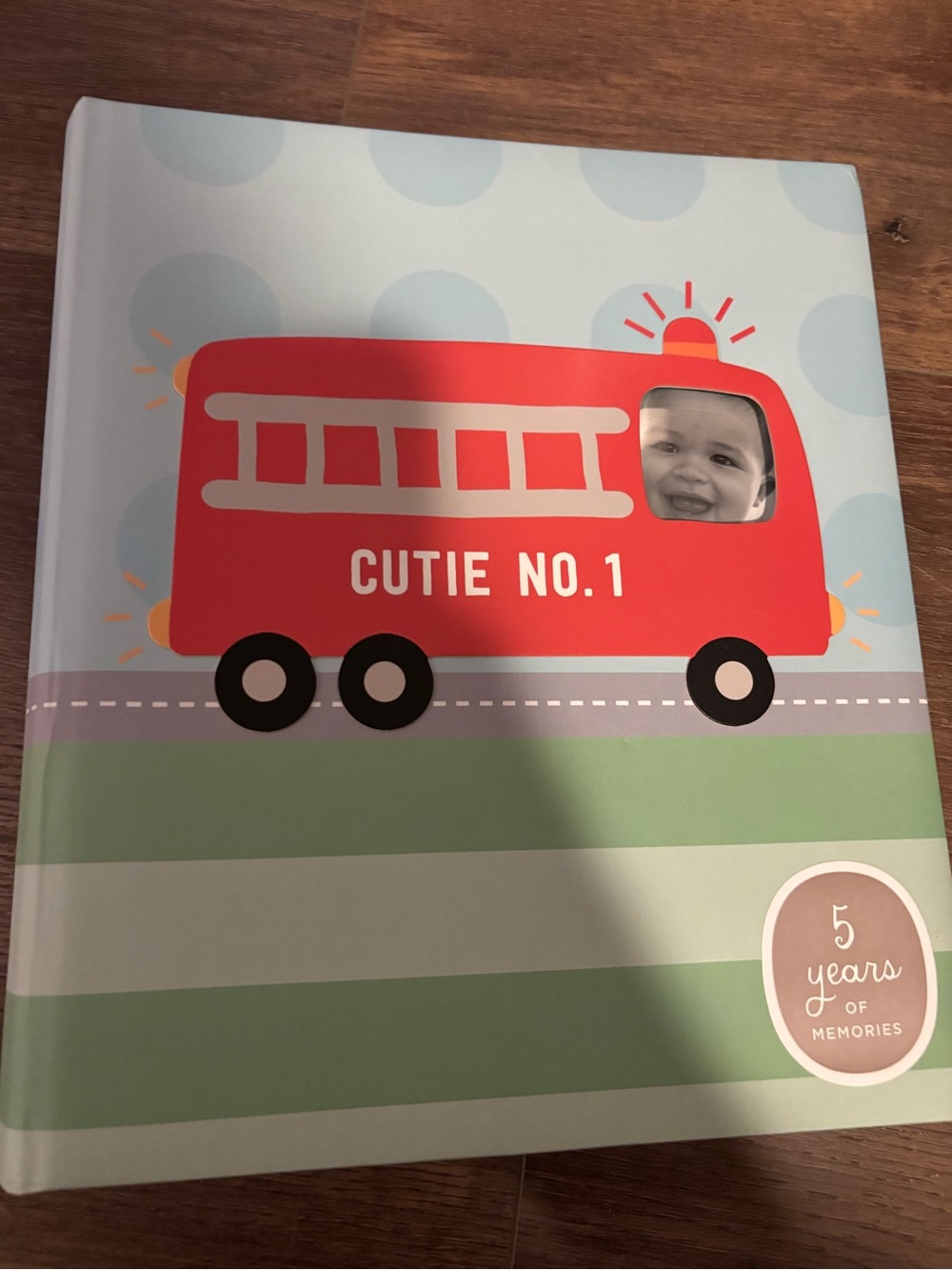 Hallmark Red Fire Truck Kids Memory Album